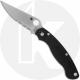 Spyderco Military 2 C36GPS2 Knife - Part Serrated CPMS30V - Black G10 - USA Made