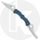 Spyderco Dyad Jr C39P&SBG - 2011 Sprint Run - Clip Blade and Serrated Sheepfoot Blade - Blue Gray FRN - Discontinued Item -