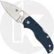 Spyderco Native 5 C41GPCBL5 Knife - CPM SPY27 Leaf - Cobalt Blue G10 - USA Made