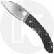 Spyderco Bob Lum Chinese Nishijin Glass Fiber C65CFP Knife - Discontinued Item - BNIB