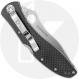 Spyderco Centofante 3 C66CFP3 Knife - Exclusive - CPM Cru-Wear Drop Point - Carbon Fiber