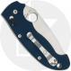 Spyderco Manix 2 XL C95GPCBL2 Knife - CPM SPY27 Leaf - Cobalt Blue G10 - USA Made