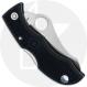 Spyderco Jester JBKS Knife - Serrated AUS-6 - Black FRN - Serial Number - BNIB