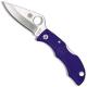 Spyderco Knives Spyderco Ladybug 3 Knife, Purple, SP-LPRP3