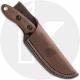 TOPS Knives Bull Trout Knife BLTT-01 - Martin Murillo EDC - Tumble Finished 154CM Stainless Steel - Brown Burlap Micarta - USA M