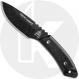 TOPS Knives Crow Hawke CRH-01 - Black 1095 Hunters Point - Black G10 - USA Made