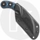 TOPS Knives Devils Claw DEVCL-01 - Leo Espinoza - Part Serrated Black 1095 Steel Hawkbill - Blue / Black G10