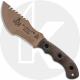 TOPS Knives Tom Brown Tracker 2 TBT02-TAN - Coyote Tan 1095 Steel Blade - Green Micarta