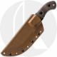 TOPS Knives Tom Brown Tracker 2 TBT02-TAN - Coyote Tan 1095 Steel Blade - Green Micarta