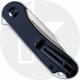 CIVIVI Elementum Knife C907A - Satin D2 Drop Point - Black G10 - Liner Lock Flipper Folder