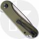 CIVIVI Elementum Knife C907E - Satin D2 Drop Point - Green G10 - Liner Lock Flipper Folder